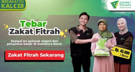 Tebar Zakat Fitrah Kepelosok Negeri dan Penyintas Banjir Sumatera Barat